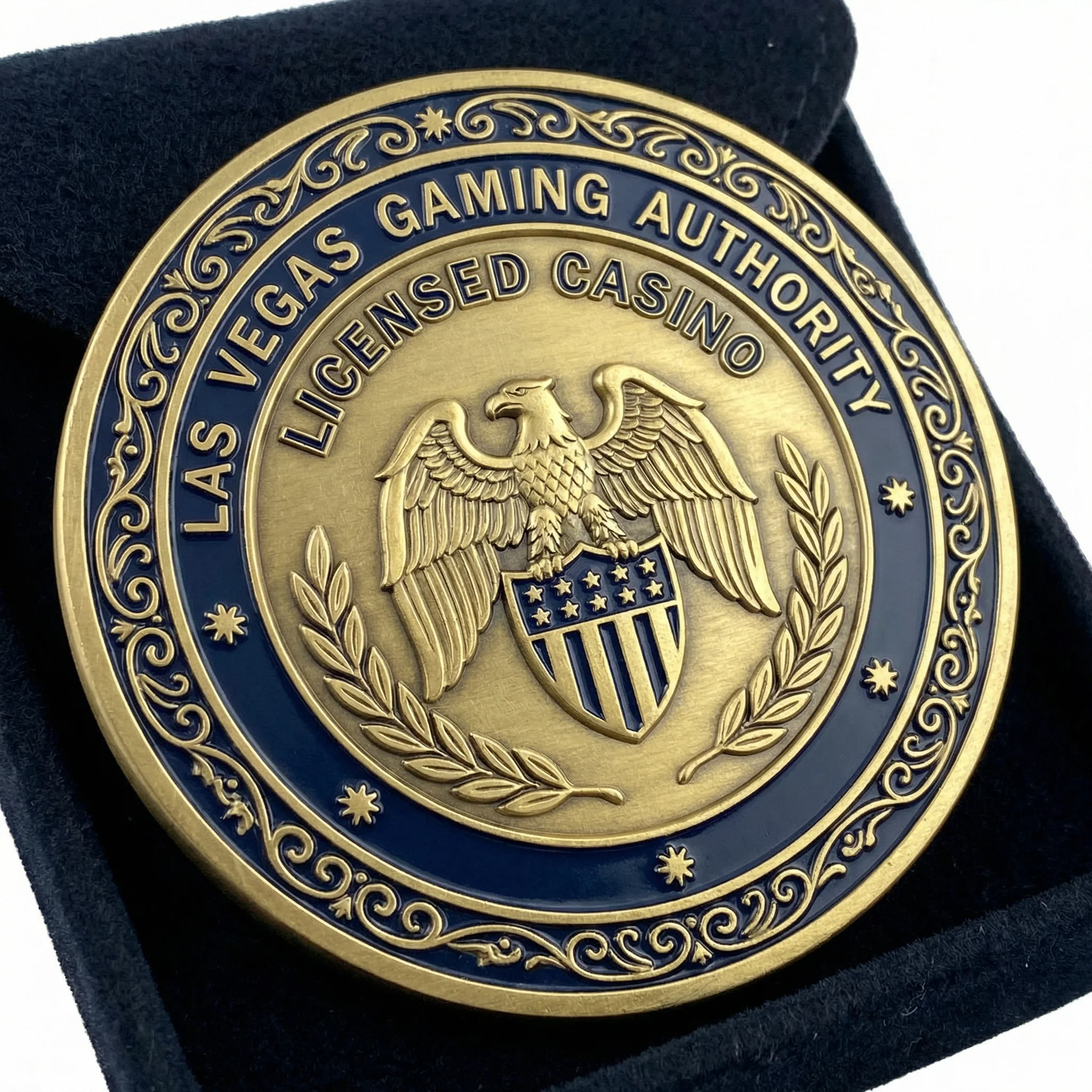 c7娱乐拉斯维加斯博彩管理委员会授权牌照徽章